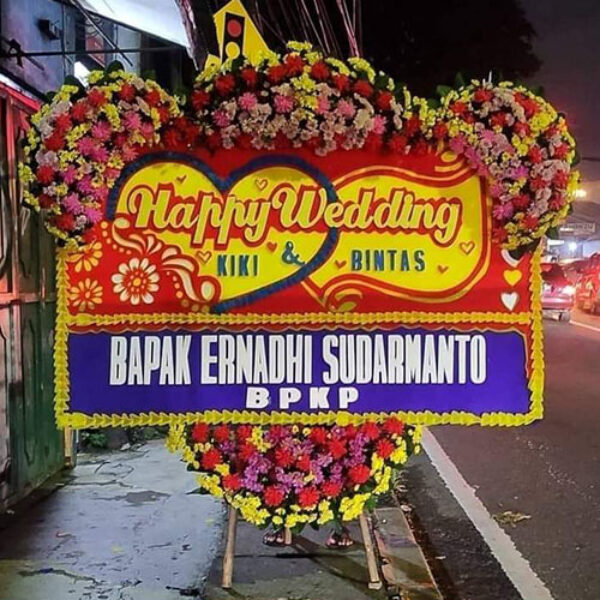 Bunga Papan Wedding