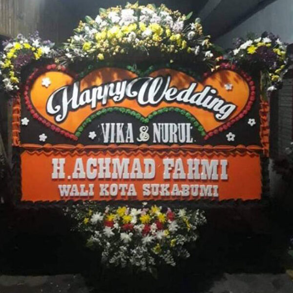 Bunga Papan Wedding